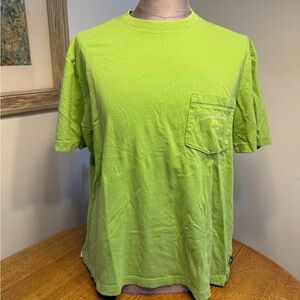 Vintage Cotton Tommy Bahama Lime Green Short Sleeve Tee